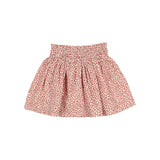 Buho Speckle Skirt Burgundy