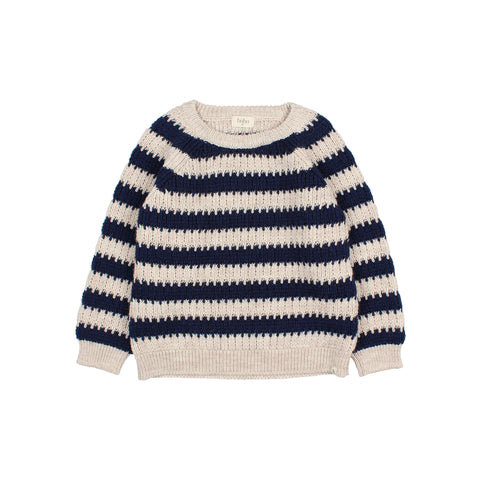 Buho Stripes Jumper Navy