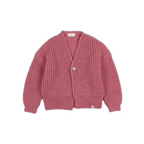 Buho Soft Knit Cardigan Blush
