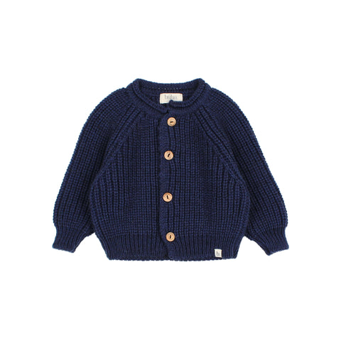 Buho BB Soft Knit Cardigan Navy