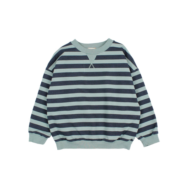 Buho Stripes Sweatshirt Alpine Green
