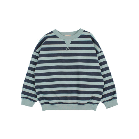 Buho Stripes Sweatshirt Alpine Green