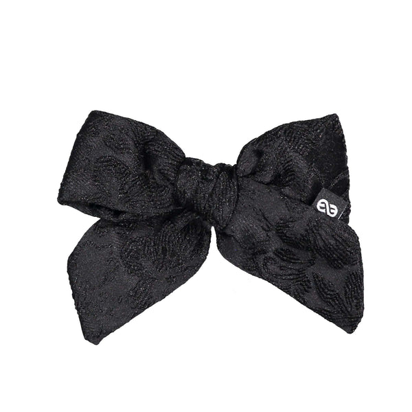 Knot Hairbands Bud Bow // Black