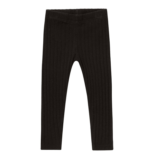 RYLEE & CRU RIBBED LEGGING || BLACK