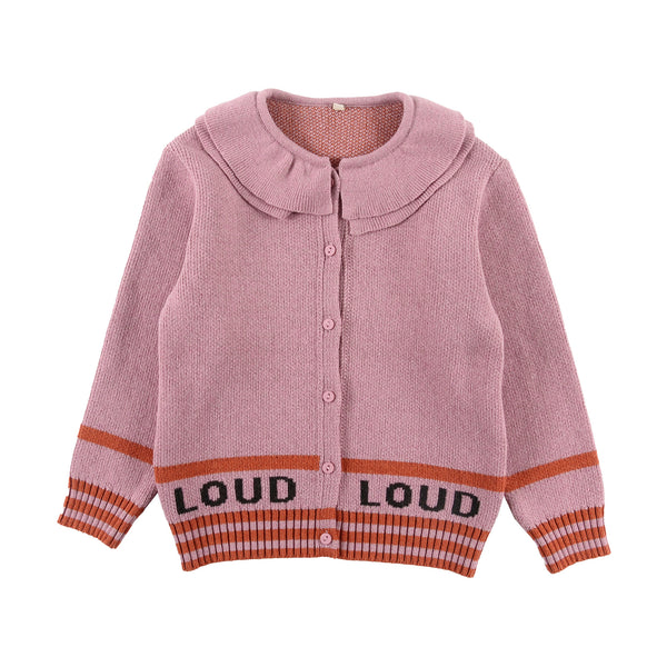 Loud Apparel Fairy Girl Cardigan Rose/Orange/Anthracite