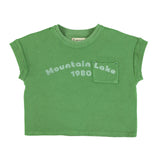 Piupiuchick T'Shirt | Green W/ "Mountain Lake" Print