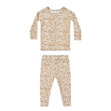 Quincy Mae Bamboo Pajama Set || Marigold