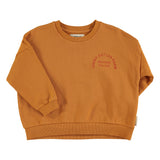 Piupiuchick Sweatshirt | Camel W/ "Jimmy Apples Farm" Print