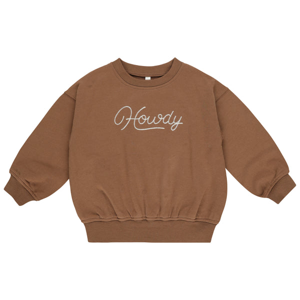 RYLEE & CRU RELAXED SWEATSHIRT || HOWDY