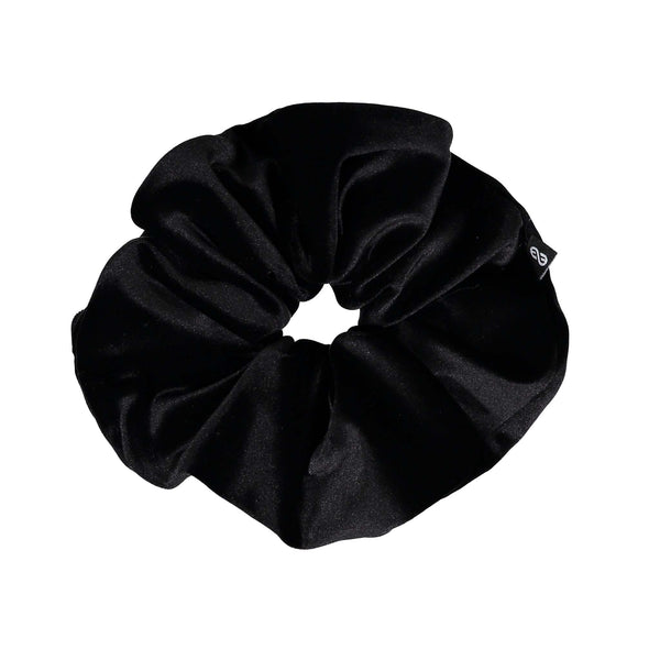 Knot Hairbands Velveteen Scrunchie // Black