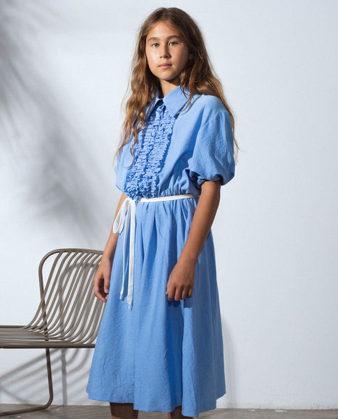 Unlabel Aeolian Dress Sky Blue