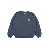 Buho Soft Fleece Sweatshirt Antic Blue