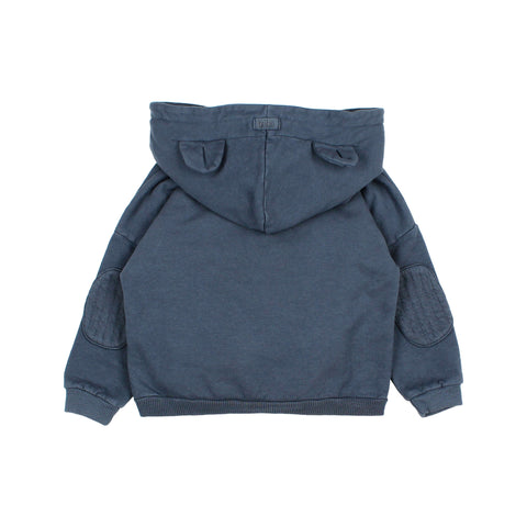 Buho BB Fleece Hoodie Antic Blue