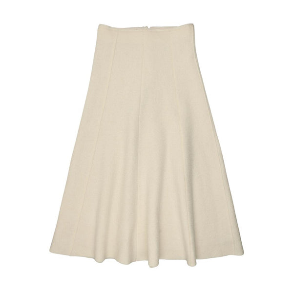 Coco Blanc Boucle Skirt Cream