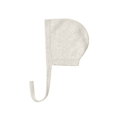 Quincy Mae Knit Bonnet || Ivory