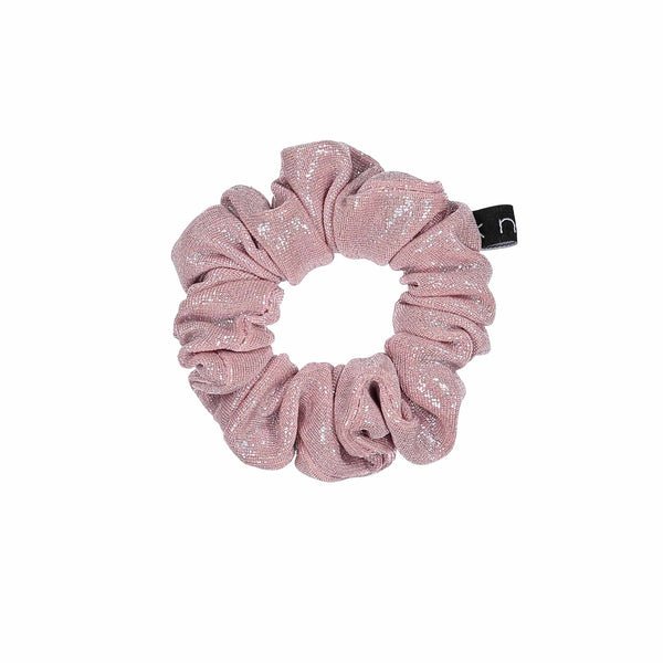 Knot Hairbands Glimmer Scrunchie // Pink