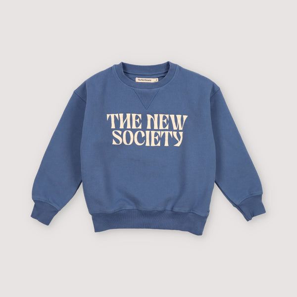 The New Society Artic Sweater Blue Steel