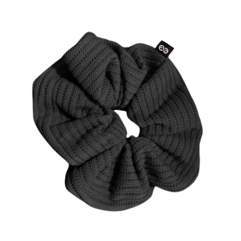 Knot Hairbands Sweater Scrunchie // Black