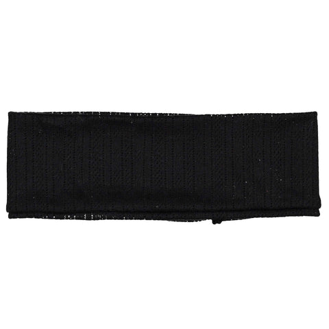 Knot Hairbands Pointelle Headwrap // Black