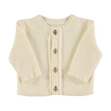 Piupiuchick Newborn Cardigan | Ecru