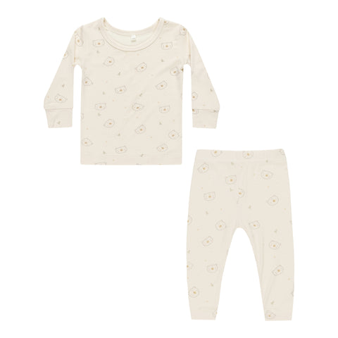 QUINCY MAE BAMBOO PAJAMA SET | BEARS