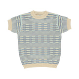 Bebe Organic Thomas Top Lagoon Knit