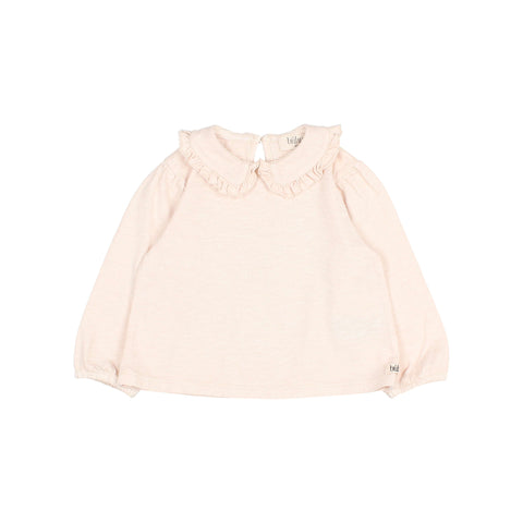 Buho BB Collar T-Shirt Cream Pink