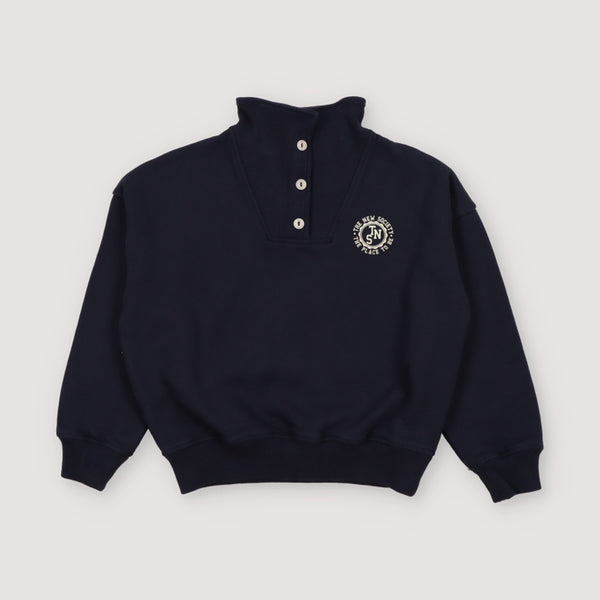 The New Society Reine Sweater Midnight Navy