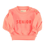 Piupiuchick Sweatshirt | Pink W/ "Senior" Print