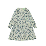 Fub Printed Dress Ecru/Pistachio