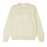 JNBY SWEATER W/BOW BEIGE