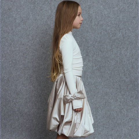 Unlabel Ubi Skirt Shiny Cream