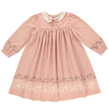 Bebe Organic Scarlet Dress Dusty Blooms