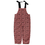 Piupiuchick Dungarees Pink Animal Print