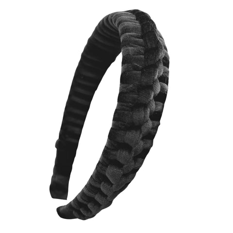 Knot Hairbands Corded Headband // Black