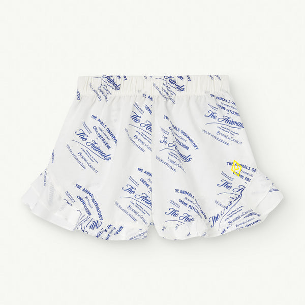 The Animals Observatory Dove Kids Pants White