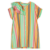 Wolf & Rita Girl Dress Amalia Woven Rainbow