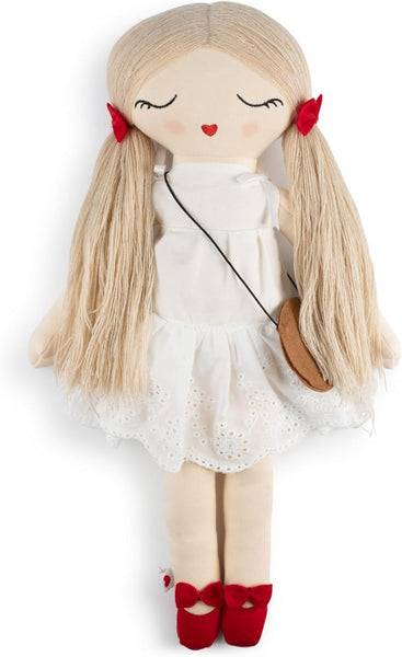 Ely’s & Co Hearts of Yarn Mila Doll - 19”