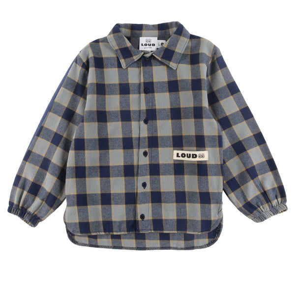 Loud Apparel Clan Shirt Check Indigo
