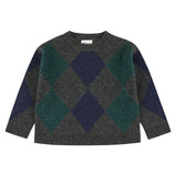 Morley Yves Boys Pull Grey/Navy