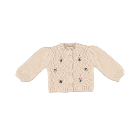 Bebe Organic Rosine Cardigan Shell Pink