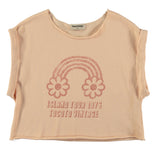 Tocoto Vintage Island Tour Printed Plush Top Pink