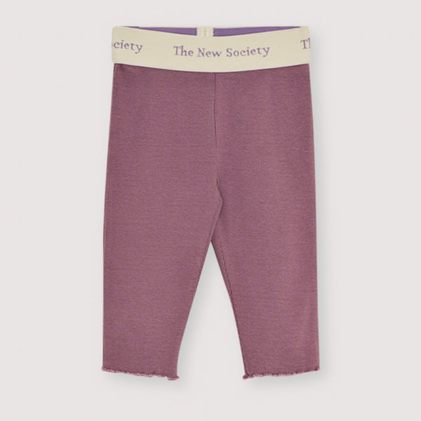 The New Society TNS Rib Baby Legging Grape Bliss
