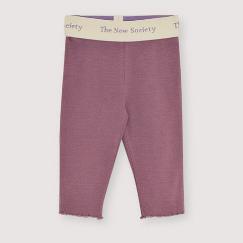 The New Society TNS Rib Baby Legging Grape Bliss