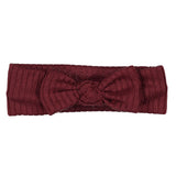 Knot Hairbands Sweater Headwrap // Burgundy