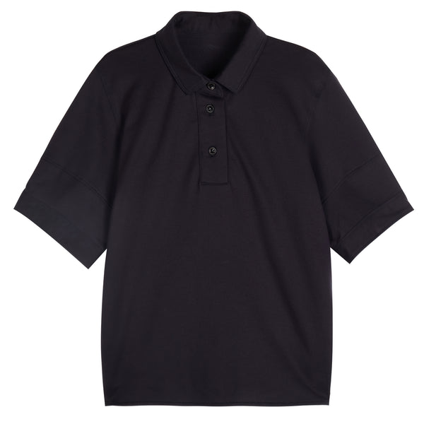 JNBY SS POLO SHIRT CHARCOAL