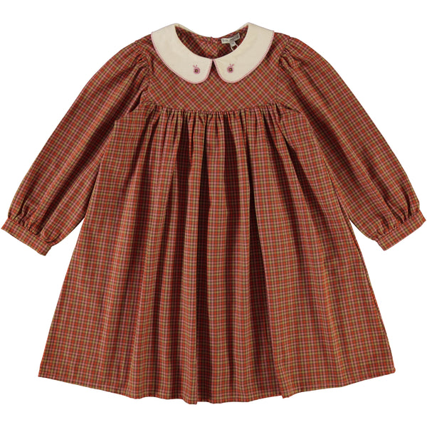 Bebe Organic Eloise Dress Multicheck