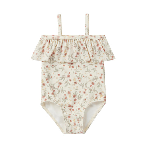 RYLEE & CRU RUFFLE ONE-PIECE || ASTER