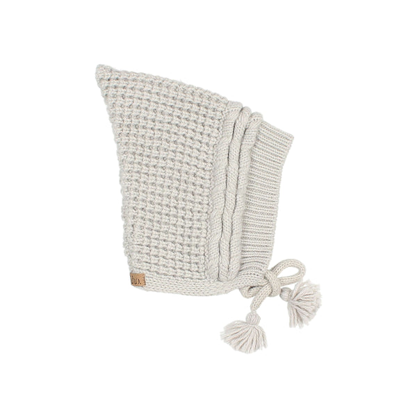 Buho BB Soft Knit Hat Light Grey