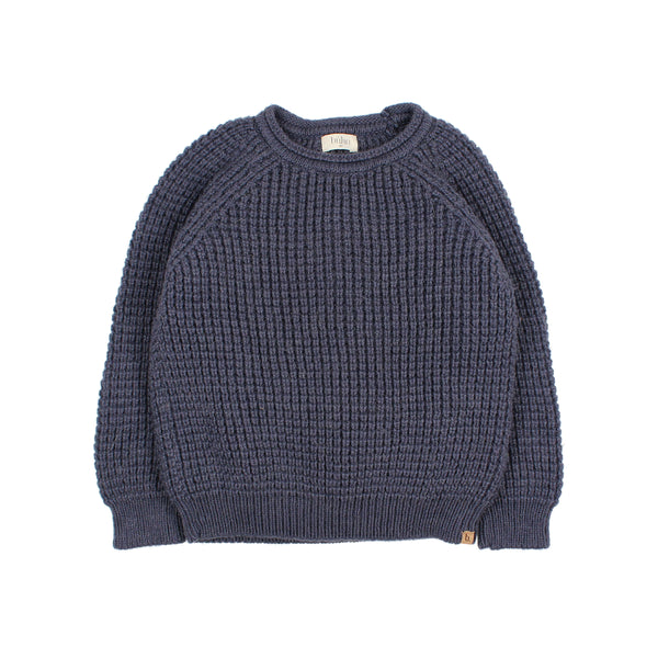 Buho Soft Knit Jumper Navy